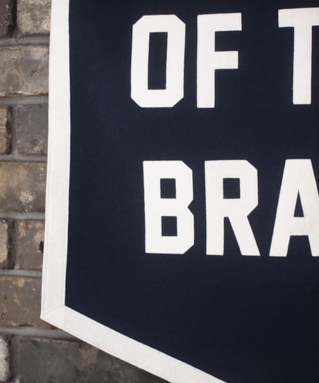 "OXFORD PENNANT"HOME OF THE BRAVE Championship Banner