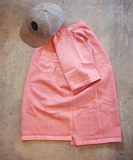 "GOOD ON" S/S HEAVY RAGLAN POCKET TEE
