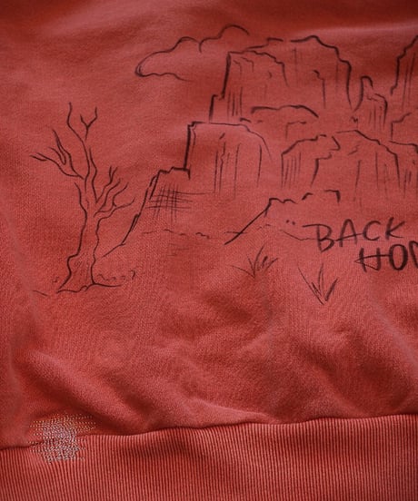 "work of art KENDAI" Half Zip Sweat Shirts