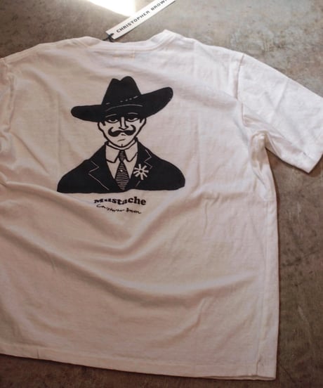 "CHRISTOPHER BROWN" Short Sleeve Tee