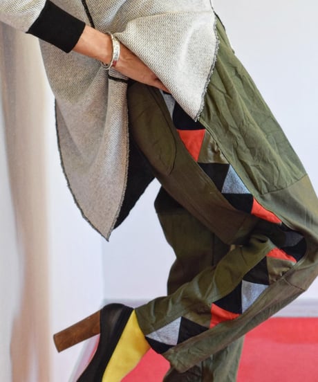 "Nasngwam" BARBARIAN LINE PANTS