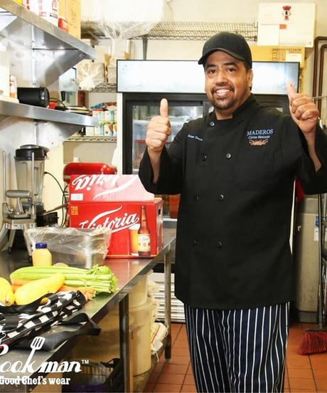 "COOKMAN" Chef Pants[Pin Stripe/Black]