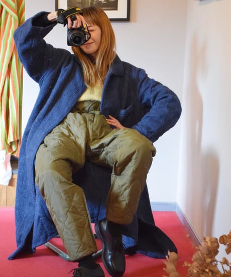 DEAD STOCK!! "ROMANIAN MILITARY" Wool Coat