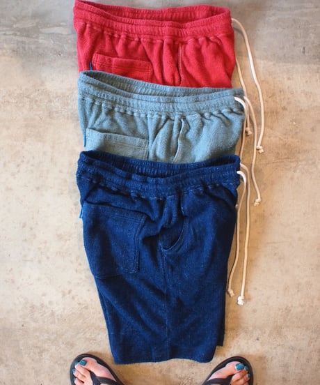 "GOOD ON" Double Pile Shorts
