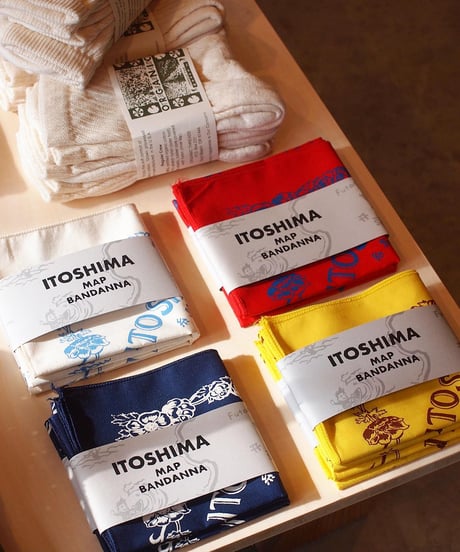 "ITOSHIMA"Map Bandana