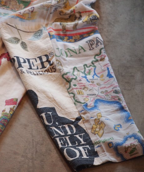 "Mr.RemakeMan."Vintage Tapestry Remake Easy Pants.①[Size:2(M)]