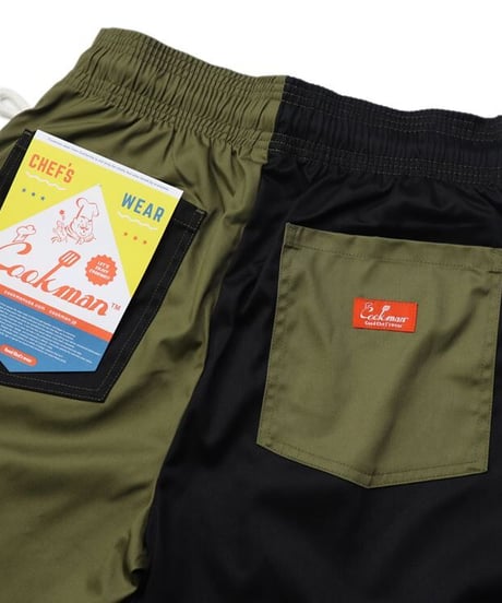 "COOKMAN"Chef Short Pants[Crazy Pattern Chill]