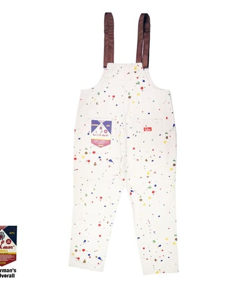 "COOKMAN"Fisherman's Bib Overall 「Sauce Splash」
