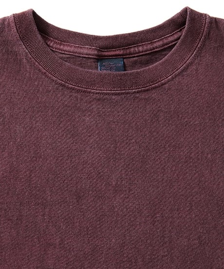 “GOOD ON"Short Sleeve Tee[P-BORDEAUX]