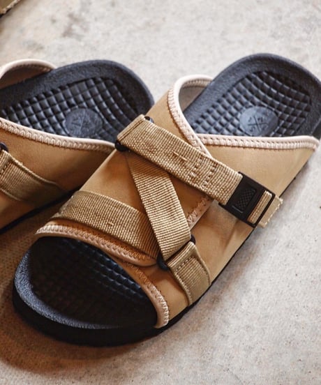 "SUBLIME" Eco Suede Ripper Sandal