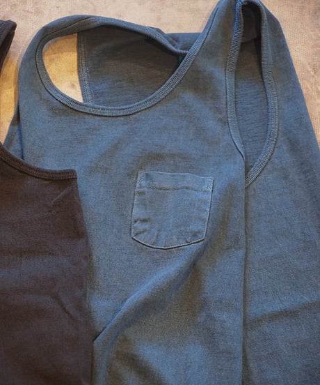 "GOOD ON"Pocket Tank Top