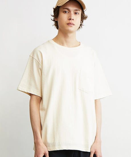 "GOOD ON"Organic S/S Pocket Tee