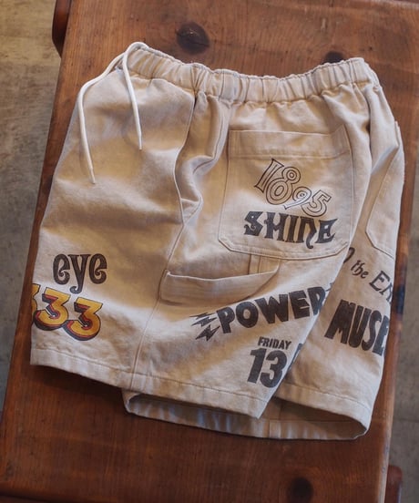 "WORK OF ART KENDAI" Painter Shorts