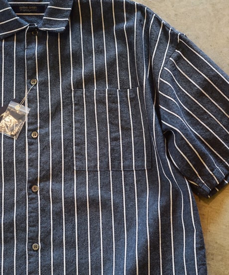 "MODEM DESIGN" Stripe Pajama Shirts