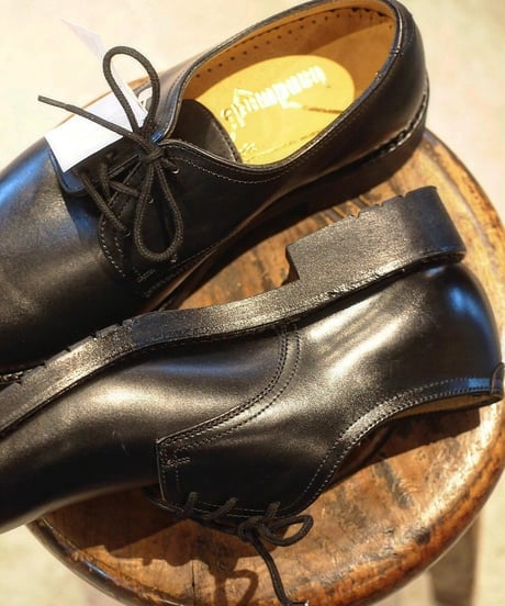 DEAD STOCK!! "DUTCH MILITARY" Service Shoes(Black)