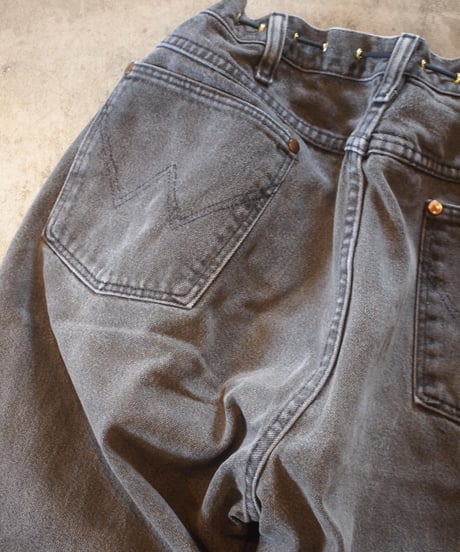 "KOUHEI TERRAI" Remake Cord Pants[Black Denim②]