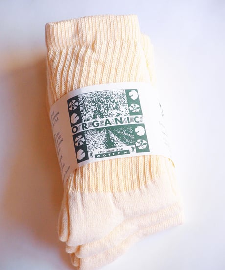 "ORGANIC THREDS" Regular Crew 3P Socks