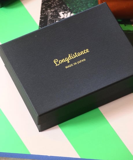 " LONGDISTANC"Leather Wallet