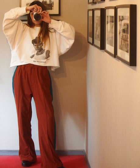 "Kelen" 「FANZHI2」KNIT LINE TROUSER