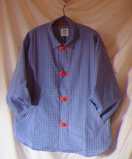 "Kelen"「BRETON」CHINA BUTTON CHECK SHIRTS