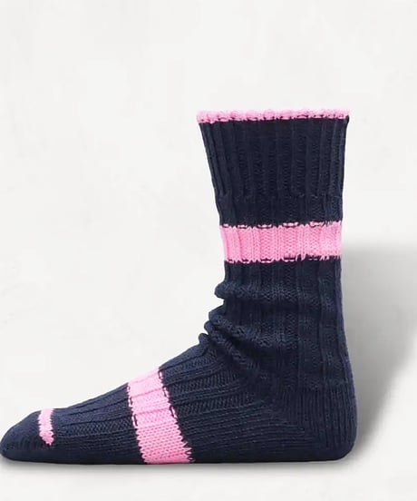 "SHOWATABE" by BRU NA BOINNE Denim Style Two-Tone Socks