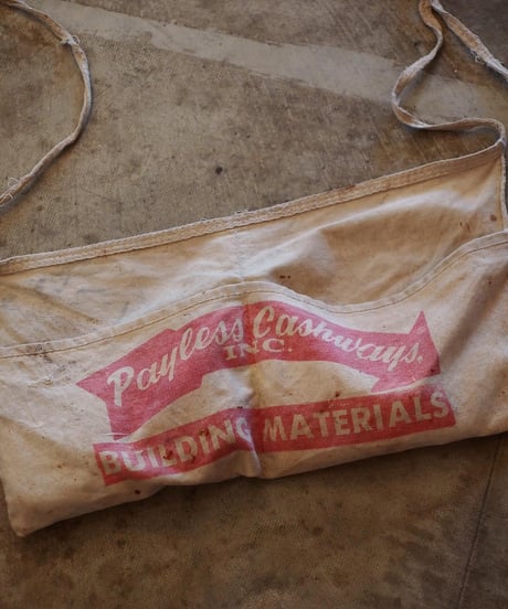 U.S.A. Vintage Apron 「Payless Chashways」