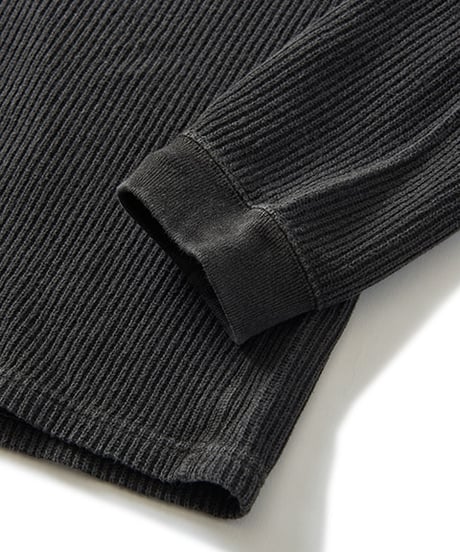 "GOOD ON"LONG SLEEVE RIB KNIT
