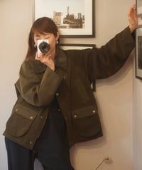"MR.REMAKEMAN" Remake Oild Jacket