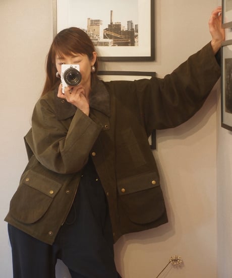 "MR.REMAKEMAN" Remake Oild Jacket