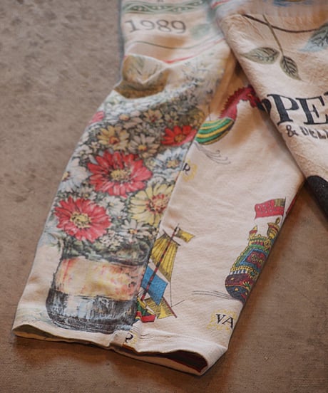 "Mr.RemakeMan."Vintage Tapestry Remake Easy Pants.①[Size:2(M)]