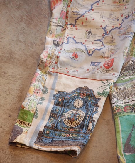 "Mr.RemakeMan."Vintage Tapestry Remake Easy Pants.②[Size:3(L)]