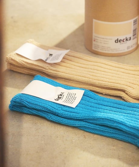 "decka Quality Socks"Cased Heavyweight Plain Socks