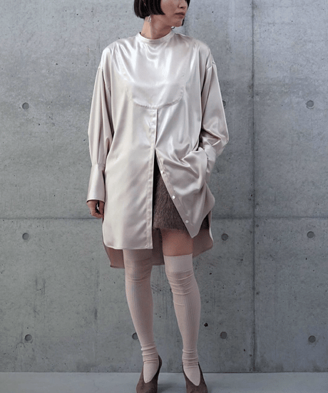 "RUMBLE RED"N-1 Long Dress Shirts
