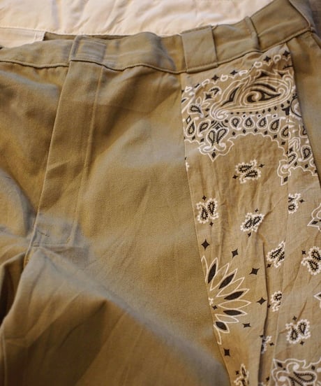 "BONUM" Remake Wide Pants
