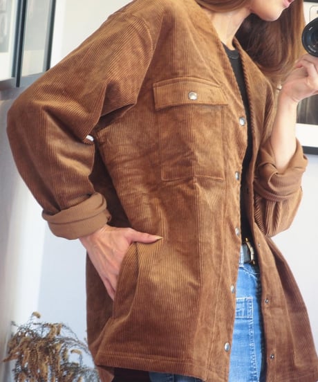 "SPINNER BAIT" No Color Corduroy Jacket