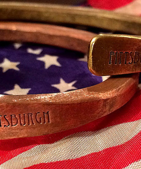 "STUDEBAKER metals"  Straight cuff(Brass)