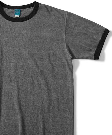"GOOD ON" Black Ringer SS Tee