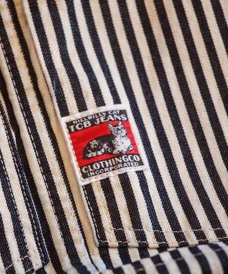 "TCB Jeans" HANDYMAN PANTS HICKORY STRIPE