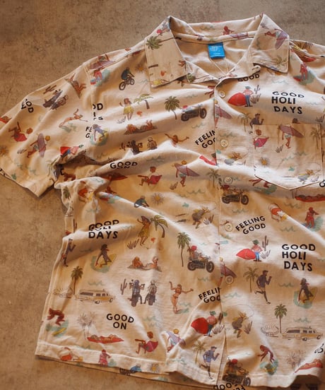 "GOOD ON"「GOOD HOLIDAY」S/S Open Shirts