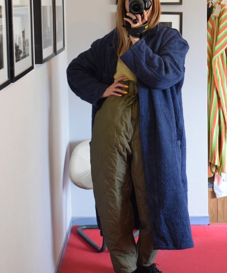 DEAD STOCK!! "ROMANIAN MILITARY" Wool Coat