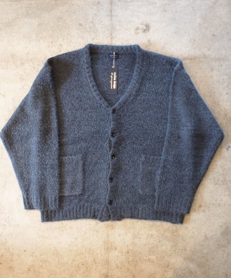 "MODEM DESIGN" Shaggy Mohair Cardigan