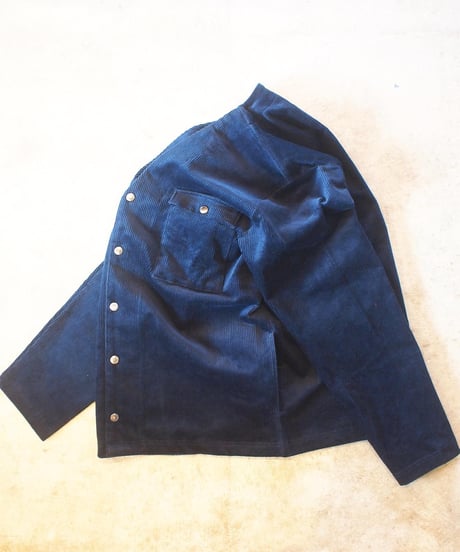 "SPINNER BAIT" 「OGURI DOT」 No Collar Corduroy Jacket