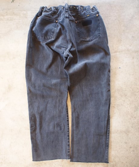 "KOUHEI TERRAI" Remake Cord Pants[Black Denim①]