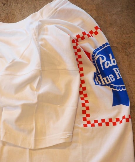 再入荷！"COOKMAN" Short Sleeve Tee[Pabst Ribbon Checker]