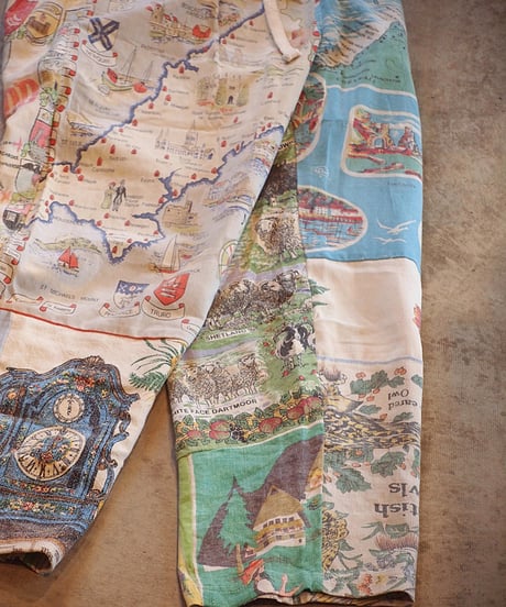 "Mr.RemakeMan."Vintage Tapestry Remake Easy Pants.②[Size:3(L)]