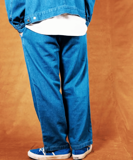 "Nasngwam"×”GOHEMP"LUMBER DENIM PANTS(Used Wash)