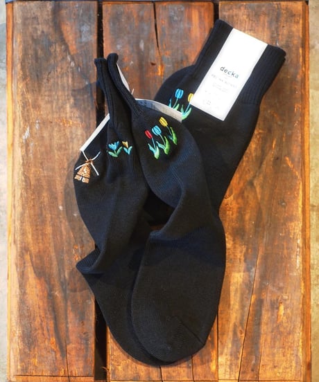 "decka"×"BRU NA BOINNE" Souvenir Socks [NETHERLANDS]