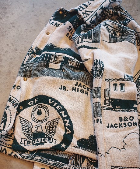 "Big P. Remake Product" U.S. Rug Remake Jacket