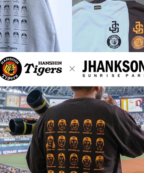 "HANSHIN tigers×JHANKSON"6.0 Long Sleeve Tee