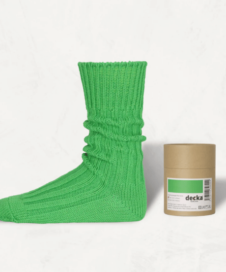 "decka Quality Socks" Cased Heavyweight Plain Socks